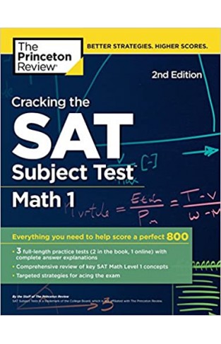 Cracking the SAT Subject Test in Math 1, 2nd Ed. - (PB)